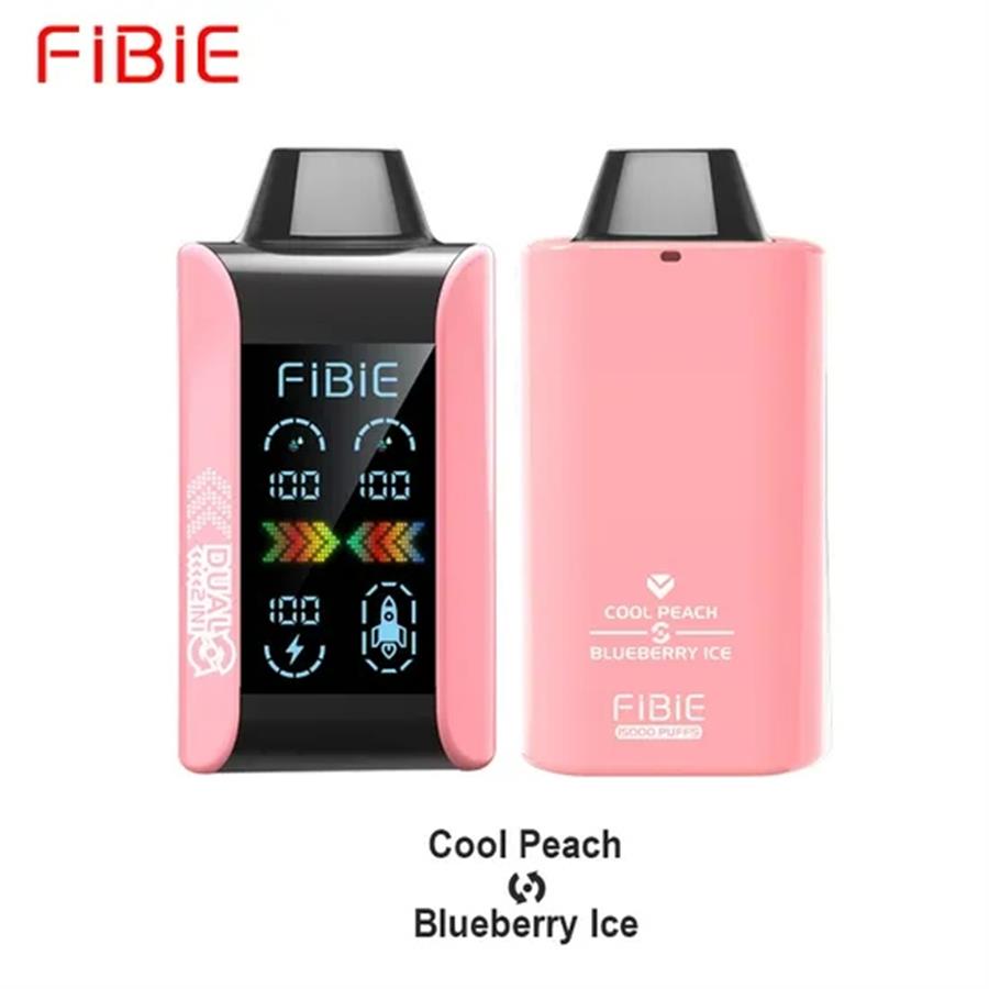 VAP FIEBIE DUAL 15K BLUEBERRY ICE - COOL PEACH